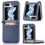 Чохол-накладка Omeve Leather Case для Samsung Galaxy Flip6 червоний