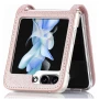 Чохол-накладка Omeve Leather Case для Samsung Galaxy Flip6 червоний