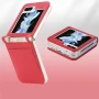 Чохол-накладка Omeve Leather Case для Samsung Galaxy Flip6 червоний