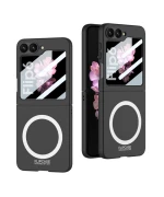 Чохол-накладка Omeve Shockproof Military для Samsung Galaxy Flip6 з підтримкою бездротової зарядки