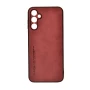 Кожаный чехол - накладка Fanoya для Samsung Galaxy M14 коричневый