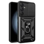 Чехол накладка Ricco Camera Sliding для Samsung Galaxy M15 5G / F15 5G синий