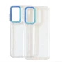 Чохол-накладка Lucky Case для Samsung Galaxy M15 5G / F15 5G з двоколірною рамкою