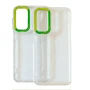 Чохол-накладка Lucky Case для Samsung Galaxy M15 5G / F15 5G з двоколірною рамкою