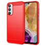  Чехол - накладка Polished Carbon для Samsung Galaxy M55 5G синий