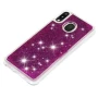 Силіконовий чохол-накладка Epik Bling Sand Case для Samsung Galaxy M20 фіолетовий