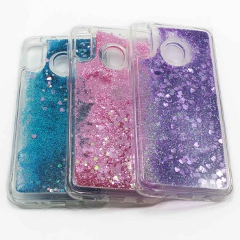 Силіконовий чохол-накладка Epik Bling Sand Case для Samsung Galaxy M20