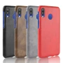 Шкіряний чохол накладка для Samsung Galaxy M20 червоний
