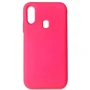 Чохол-накладка New Silicone Case для Samsung Galaxy M20 рожевий