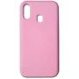 Чохол-накладка New Silicone Case для Samsung Galaxy M20 рожевий