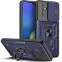 Чехол накладка Ricco Camera Sliding для Samsung Galaxy M34 5G синий