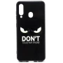 Чехол Glass Case Don't touch my phone для Samsung Galaxy M40 / A60 7