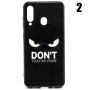 Чехол Glass Case Don't touch my phone для Samsung Galaxy M40 / A60 2