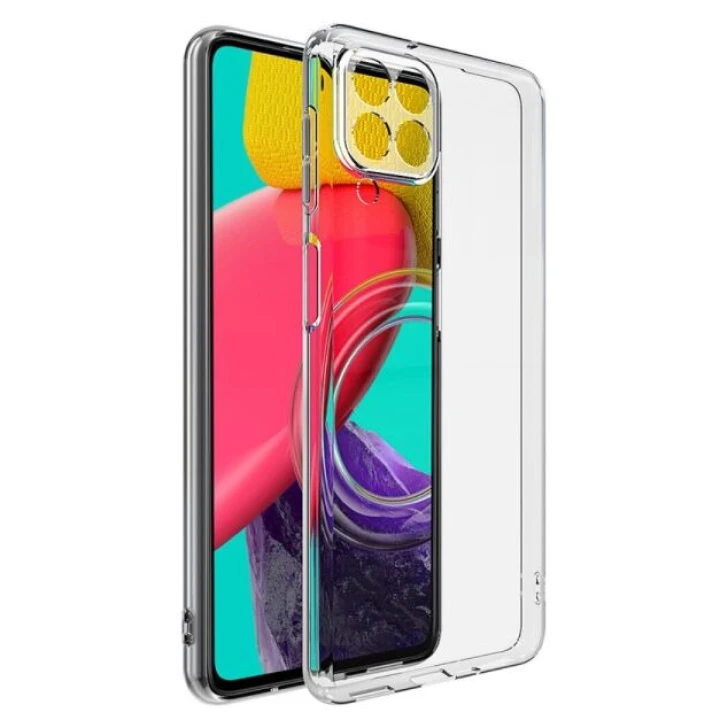 Прозрачный силиконовый чехол-накладка Oucase для Samsung Galaxy M53 (5G)