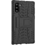 Бронированный чехол Armored Case для Samsung Galaxy Note 10 красный