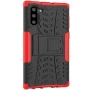 Бронированный чехол Armored Case для Samsung Galaxy Note 10 красный