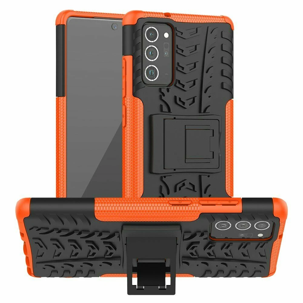 Броньований чохол Armored Case для Samsung Galaxy Note 20 Ultra оранжевий