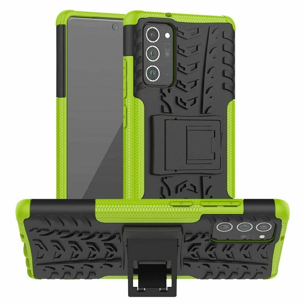 Броньований чохол Armored Case для Samsung Galaxy Note 20 зелений