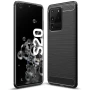 Чохол-накладка Polished Carbon для для Samsung Galaxy S20 Ultra червоний