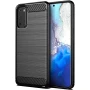  Чохол-накладка Polished Carbon для Samsung Galaxy S20 / S20 5G червоний