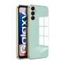 Чехол накладка Silicone Adds 6D для Samsung Galaxy S24 FE​ розовый