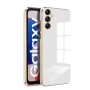 Чехол накладка Silicone Adds 6D для Samsung Galaxy S24 FE​ розовый