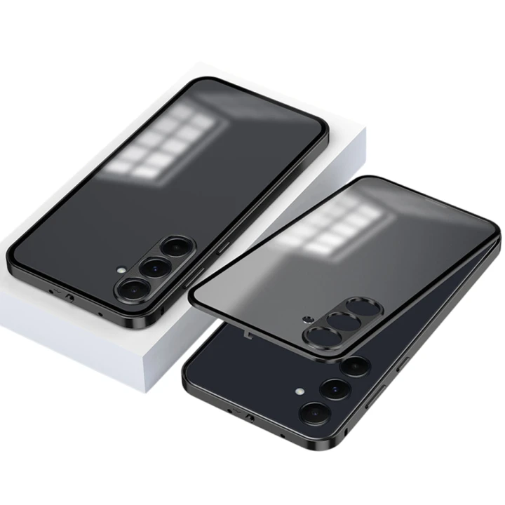 Протиударний чохол накладка Metal Glass для Samsung Galaxy S24 FE