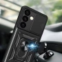 Чохол накладка Ricco Camera Sliding для Samsung Galaxy S24 чорний