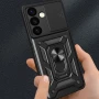 Чохол накладка Ricco Camera Sliding для Samsung Galaxy S24 чорний