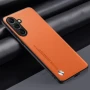 Шкіряний чохол - накладка CODE Tactile Experience для Samsung Galaxy S24 Plus жовтий