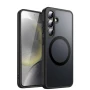 Чохол - накладка Omeve Glass Ring для Samsung Galaxy S25 прозорий