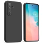 Чехол - накладка Silicone Cover Full для Samsung Galaxy S25+ розовый