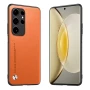 Кожаный чехол - накладка CODE Tactile Experience для Samsung Galaxy S25 Ultra черный