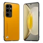 Кожаный чехол - накладка CODE Tactile Experience для Samsung Galaxy S25 Ultra черный