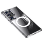 Чехол - накладка Omeve Glass Ring для Samsung Galaxy S25 Ultra прозрачный