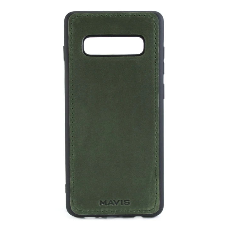 Чохол-накладка Mavis Leather Case для Samsung Galaxy S10 Plus