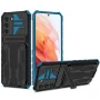 Чохол-накладка Armor Case with Card Slot для Samsung Galaxy S21 FE синій