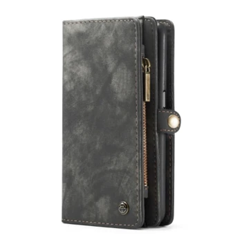 Чехол-кошелек CaseMe Retro Leather для Samsung Galaxy S21 FE 5G, Black