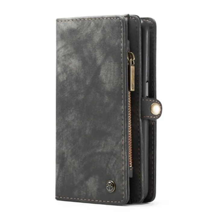 Чехол-кошелек CaseMe Retro Leather для Samsung Galaxy S22 Plus 5G, Black