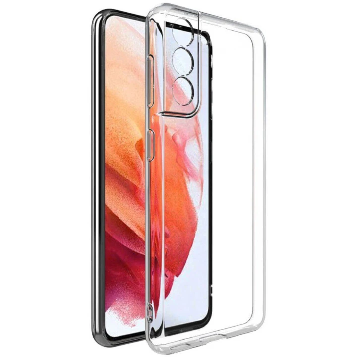 Прозорий силіконовий чохол накладка Oucase для Samsung Galaxy S21 FE, Transparent