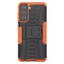 Бронированный чехол Armored Case для Samsung Galaxy S21 Plus красный