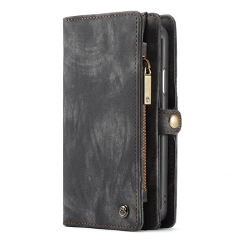 Чохол-гаманець CaseMe Retro Leather для Samsung Galaxy S21 Plus, Black
