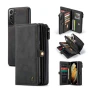 Чохол-гаманець CaseMe Retro Leather для Samsung Galaxy S21 Plus, Black