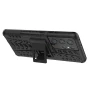 Бронированный чехол Armored Case для Samsung Galaxy S21 Ultra красный