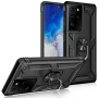 Чехол-накладка Ricco Armor для Samsung S21 Ultra красный