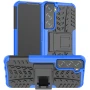 Бронированный чехол Armored Case для Samsung Galaxy S22 5G зелёный