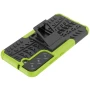 Бронированный чехол Armored Case для Samsung Galaxy S22 5G зелёный