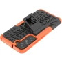 Бронированный чехол Armored Case для Samsung Galaxy S22 5G зелёный