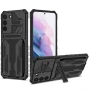 Чехол-накладка Armor Case with Card Slot для Samsung Galaxy S22 Plus 5G чёрный