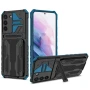 Чехол-накладка Armor Case with Card Slot для Samsung Galaxy S22 Plus 5G чёрный